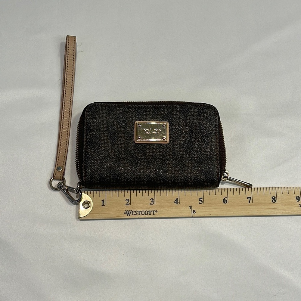 Michael Kors Monogram Wristlet